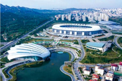 青岛体育中心游泳跳水馆