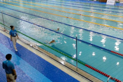 河南省体育工作大队体育中心游泳馆