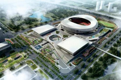 郑州市奥林匹克体育中心游泳馆